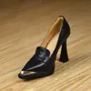 Primeiro Encontro Ji One - Nova Moda Primavera e Outono para Pessoas Baixas com Solado Grosso - Sapatos Femininos