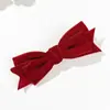 Horquilla de Terciopelo Vintage con Lazo para Otoño e Invierno Accesorios para el Cabello Elegantes para Mujer Combinan con Todo Estilo Francés Estilo Chanel