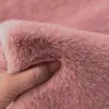 Alfombra engrosada sala de estar ventana saliente nórdica red ins popular área grande mesita de noche felpa imitación conejo tapete para mesa de café tapete de piso dormitorio