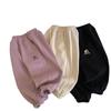 [Venta de Liquidación, Sin Devoluciones ni Cambios] Pantalones Deportivos Bordados con Letras de Bangcheng para Niños Pequeños y Medianos G0383