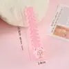 Pente Espinha de Peixe Portátil com Desenho Animado Ponto de Separação para Tranças Domésticas Pente de Cauda Pontiaguda Pente Fofo para Meninas de Alto Valor Penteado Atacado