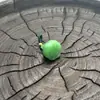 Botón de Jade Imitación Vaina de Loto Calabaza Hebilla Ping An Anillo para Tirar Colgante Camisa Hanfu Traje Tang Qipao Chaleco Accesorios En Stock