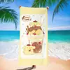 Toalha de praia mais vendida internacionalmente, toalha de praia infantil de desenho animado de secagem rápida, toalha de banho com estampa digital de fibra ultrafina