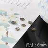 DIY oco multi-especificação torso espaçador espaçador conta pingente pulseira acessórios material antigo grampo de cabelo cabeça jóias atacado