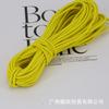 Corda Elástica Redonda de 2,5mm Colorida Corda Elástica de Alta Elasticidade Corda de Borracha Látex Seda Faixa Elástica Elástico