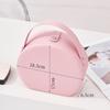 Bolsa Cosmética Semicircular Personalizada de Fábrica Oemodm con Alta Apariencia y Gran Capacidad Maletín Maleta Soporta Logo Personalizado