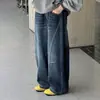 Calça Jeans Reta para Meninos Primavera e Outono 2026 Novo Estilo Calças Casuais Infantis para Crianças Maiores Calças Longas Outono