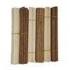 Palitos Planos de Bambú Carbonizado, Manualidades DIY Hechas a Mano, Tiras de Bambú para Maquetas, Piezas de Bambú, Linternas, Casas para Pájaros, Tejido de Bambú, Palitos Cuadrados de Bambú, Productos de Bambú