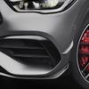 Aplicable a Mercedes-Benz Clase GLA H247 GLA200 GLA35 GLA45 AMG modificación de cuchilla de spoiler de cuchilla de viento delantero