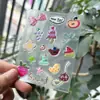 Estilo Ins Coreano Adesivo de Gelatina de Aparência Premium Capa para Celular Caderno iPad Fofo Adesivo Guka Bom Humor DIY