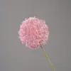 Cebolleta artificial individual para decoración de bodas, flor de seda, flor artificial, arreglo floral de boda, material floral decorativo para arreglos de suelo y decoración de caminos