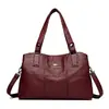 Bolso de Mano Retro de Calle de Moda Europeo y Americano para Mujer Gran Capacidad 70% de Descuento Bolso Tote Color Sólido Informal Bolso de Hombro para Mujer