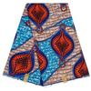 Em estoque Pano de Cera Africano Poliéster Dupla Face Tecido Estampado Geométrico tecido africano para comércio exterior FP6606