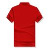 Camiseta Polo Personalizada 220g Solapa Manga Corta Ropa de Trabajo Camiseta con Logo Estampado Personalizado Color Puro Camiseta Cultural Ropa para Team Building