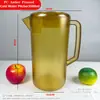 Jarra de Agua Fría en Stock para Uso Doméstico, Tetera de Acrílico con Escala, Tetera con Infusor de Té Resistente a Altas Temperaturas para Uso Comercial en Restaurantes
