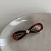 Pinza para el pelo de ácido acético estilo coreano con lazo para mujer, elegante, versátil, para el día a día, pinza para flequillo de una palabra, pinza de boca, pinza para el pelo, accesorios para el cabello, estilo nuevo