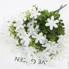 Simulación orquídea de pasto de primavera hojas de eucalipto magnolia narcisos decoración exterior para el hogar joyería artificial floral al por mayor