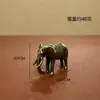 Figura de Elefante de Metal Transfronteriza con Acabado Vintage, Adornos de Caballo y Oveja Estilo Antiguo, Decoración de Oficina Resistente al Cobre, Artesanías de Regalo, Piezas de Colección para Exhibición