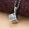 Al por mayor Nuevo Colgante Superior Ojo de Horus para Hombre Collar de Plata de Ley 925 Accesorios de Moda de Gama Alta Personalizados para Hombre