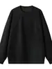 Sudadera Pesada de Corte Amplio para Hombre, Tendencia Primavera y Otoño Estilo Americano, Cuello Redondo, Corte Holgado, Sensación Trendy de Alta Gama, Chaqueta de Hombro Normal