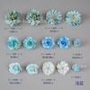 Saco de material de flor artificial B Bolo Sobremesa Decoração de mesa Chapéus de minorias étnicas DIY Grampo de cabelo Flor Fazendo Caixa de flores com flores