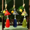 Bolsita Aromática del Festival del Bote del Dragón, Regalo Portátil Estilo Chino Hanfu, Bolsita Repelente de Mosquitos de Ajenjo, Colgante Decorativo Pequeño de Bolsa de Incienso