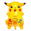 Pokemon pikachu pikachu Pokemon Elfos Bola Sapo Maravilhoso Jeni Tartaruga Pokemon Balão de Filme de Alumínio