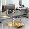 Silla de Peluquería, Silla Moderna para Barbería, Silla Específica para Salón para Permanentes y Tintes, Silla de Peluquería de Gama Alta, Silla de Barbería Ajustable y Giratoria