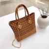 Bolso estampado 2023 Bolso de dama nuevo bolso de mujer de contraste bolso de hombro retro bolso de comercio exterior mujer
