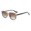 Nuevas Gafas de Sol Sencillas Versátiles Europeas y Americanas para Mujer de Gama Alta Casuales para Conducir Gafas de Protección Solar Gafas de Sol con Visera para Hombre