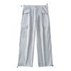 Pantalones rectos casuales con cordón bilateral para mujer, de primavera, estilo europeo y americano, K11937