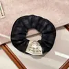 Lazo para coleta dulce y versátil para mujer, Cuerda para el pelo simple y elegante, Scrunchie de gran tamaño para verano, Accesorio para el pelo fresco y simple
