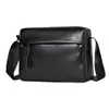 Bolso Bandolera de Hombro Único WEIXIER para Hombre, Simple, para Viajes de Negocios, Gran Capacidad, Impermeable, Maletín de Cuero de Alta Calidad