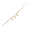 [Bingmeng] Pulsera de perlas de moda transfronteriza europea y americana, pulsera de acero inoxidable con ojos personalizados NB516