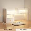 Prateleira de Armazenamento para Mesa Estante de Mesa Armário de Armazenamento para Mesa Armário Simples Escritório em Casa Estante Pequena de Múltiplas Camadas