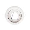 Soquete para Lâmpada Gx53 Lustre Branco Luminária de Teto Carcaça Lâmpada Lâmpada de Chão Soquete Porta-Lâmpada Niquelado Led