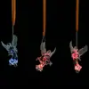 Ps Plástico Luminous Enfeites Pendentes Árvore de Natal Pendants de LED Decorações de Natal Suprimento de Exportação Enfeites de Natal Criativos