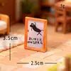 Micro-Paisaje Creativo de Gama Alta Nicho Accesorios Decorativos para Álbumes de Fotos de Arte Resina Escritorio Mini Adornos