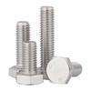 Tornillo hexagonal americano de dientes finos de acero inoxidable 304, tornillo hexagonal británico de cabeza 3/8-24unf, tornillo hexagonal británico de cabeza 7/16-20