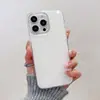 Adequado para Apple 18Promax Gaze de Pena Brilhante Ondulado Textura Fosca iPhone Celular Android Capa Macia e Dura Personalização UV