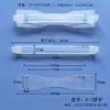 Asas de Plástico Suave de Colores en Stock, Asas de Plástico Transparente, Asas para Cajas de Papel, Asas para Cajas de Embalaje, Asas de Transporte Engrosadas