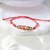 Pulsera trenzada Círculo Qiankun, estilo Nudo Chino, Símbolo de Manzana y Deseo, Fragmentos de Plata, 0 kg Atracciones Turísticas, Fabricante Transfronterizo, Venta al por Mayor de Joyería