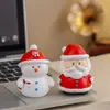Decoraciones de escritorio con forma de Santa Claus, muñeco de nieve y árbol de Navidad, ambiente navideño de Amazon transfronterizo, regalos de Navidad