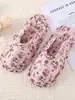 Zapatillas Especiales para Esterilla de Escalada de Verano, Cubrezapatos Transpirables de Tela de Algodón Silenciosos para Cuatro Estaciones, Zapatillas de Tela para Adultos con Punta Reforzada para Interiores