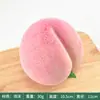 Modelo de pêssego simulado, pêssego falso, nectarina, ornamento de frutas e vegetais, oferenda para armário, decoração, adereço de fotografia