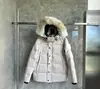 29 # Chaqueta Parka Wyndham con Piel y Insignia Chaqueta de Plumas de Ganso 29 Estilos