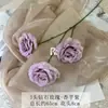 3 Rosas de Diamante Artificiales, Versión Asequible para Arreglos de Boda, Decoración de Exhibición en Centro Comercial, Arreglo Floral de Fondo, Arreglo Floral de Piso