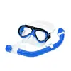 Equipo de Snorkel Transfronterizo para Niños, Gafas de Natación y Buceo, Set de Tubo de Respiración Seco Total Anti-Ahogo para Niños y Niñas