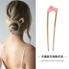 Grampo de cabelo de flor de magnólia, grampo de cabelo de estilo antigo, acessório de cabelo Hanfu, acessório de cabelo de cheongsam para mulheres, grampo de metal com pérola e franja, grampo de cabelo de jade