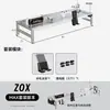Soporte de Monitor de Aluminio ZOX Premium, Soporte Modular para Computadora de Escritorio, Organizador de Escritorio de Acrílico